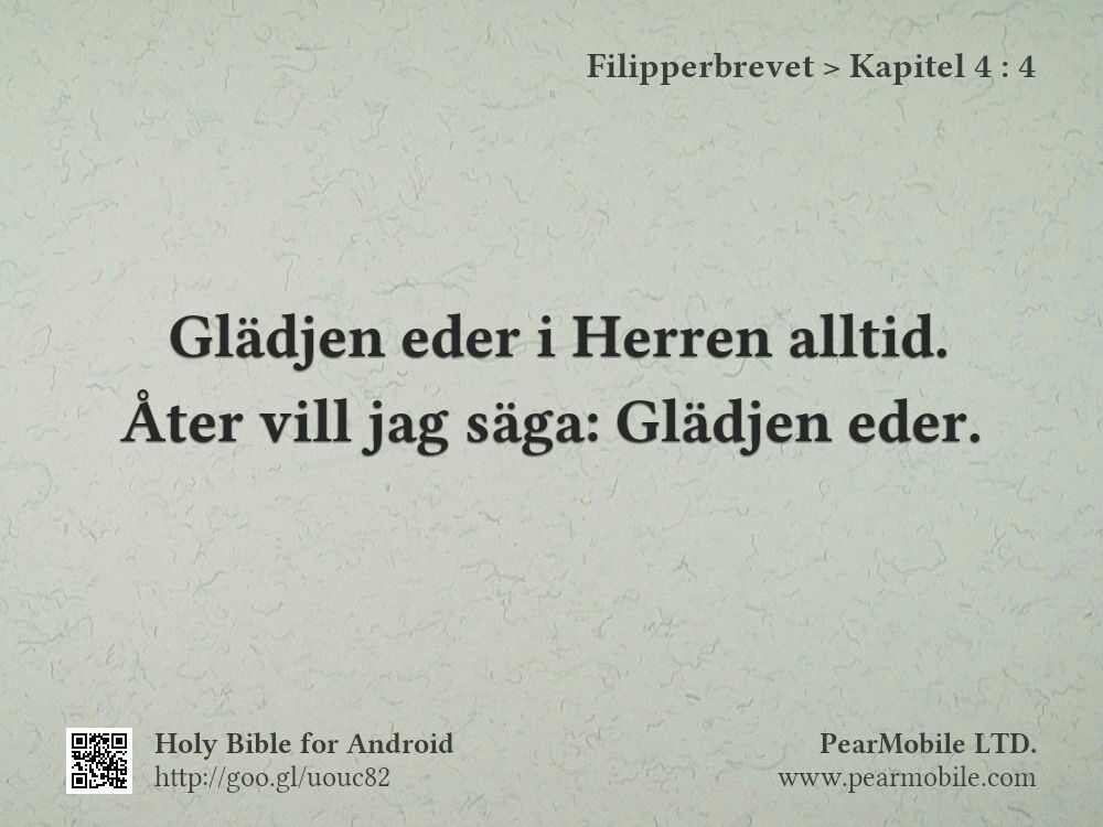 Filipperbrevet, Kapitel 4:4